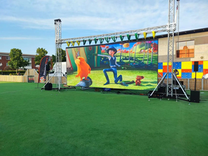 Écran LED extérieur étanche à installation rapide P3.91 500x1000mm 500x500mm Mur vidéo de location pour tournées, festivals et événements en direct - Product Image 5