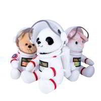 Jouets en peluche brodés super doux personnalisés du fabricant quantité minimale de commande bas coton PP faites votre propre peluche mascottes d'entreprise