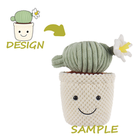 Peluche super douce personnalisée avec des matériaux en coton PP et polyester