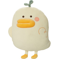 Adorable coussin en peluche crabe orange, doux animal marin en peluche, grande poupée crabe moelleuse, coussin décoratif pour chambre d'enfant et canapé, cadeau d'anniversaire