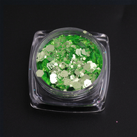 Paillettes Hexagonales Non Toxiques en Gros, Tailles Mixtes, Macaron Chunky pour Artisanat en Résine Époxy, Gobelets, Emballage Shaker de Noël 2oz
