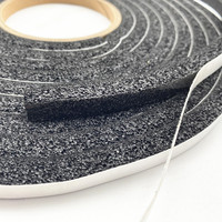 Cinta de espuma EPDM suave de una sola cara, cinta de celda abierta, resistente al polvo para relleno de huecos