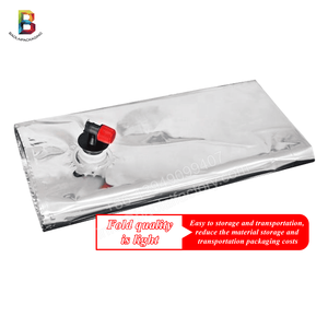 Solución de embalaje flexible personalizada, bolsa <span class=keywords><strong>Bibi</strong></span> aséptica de aluminio, caja de <span class=keywords><strong>café</strong></span> fría de 1 galón y 5l con grifo - Product Image 5