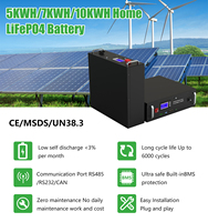 Monitor PC Baterai Lifepo4 Maks 32 Paralel 8000+ Siklus Solar Lithium CAN RS485 100AH BMS 5KWH 10KWH 15KWH 200AH 300AH 48V