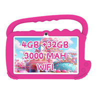 Nueva Tablet Infantil de 7 Pulgadas con Cuatro Núcleos, Android 12, Tablet Educativa para Niños, 4GB/32GB