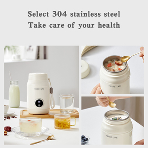 Bouteille Thermos Électrique Portable Great Bear en Acier Inoxydable 304 de 550 ml avec Contrôle Intelligent de la Température, Bouilloire Électrique ou Chauffe-Eau - Product Image 6