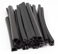 Bande d'étanchéité en caoutchouc mousse EPDM avec pince métallique, isolation phonique et contre les intempéries, pour bateaux et joints de portes et fenêtres de voitures