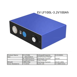 แบตเตอรี่ลิเธียมไอออนแบบชาร์จได้สำหรับยานยนต์ 3.2V 100Ah 150Ah 300Ah 314Ah 320Ah 330Ah ชนิด NCM EV Prismatic Cell - Product Image 3