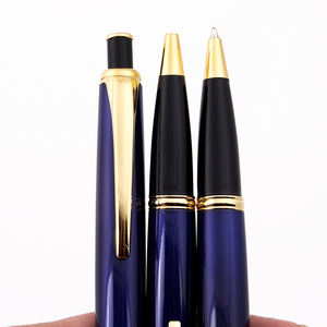 Stylo bille triangulaire en métal de bonne qualité, populaire, avec logo personnalisé - Product Image 4