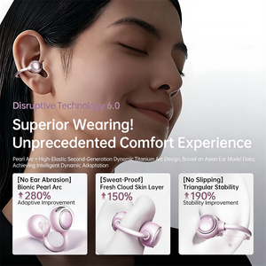 Auriculares Inalámbricos Kexin <span class=keywords><strong>Bluechip</strong></span> con Diseño de Espejo de Maquillaje, BT V6.0, Pantalla LED Digital, Cancelación de Ruido ENC, IPX5 Impermeables, Hi-Fi - Product Image 2