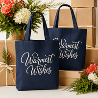 Sac en toile d'hiver de qualité export, en stock et impression couleur personnalisée pour expédition internationale en gros