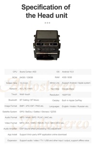 QLED 4 Gam Cho NISSAN PATROL Y62 2010-2020 Android 10 <span class=keywords><strong>Car</strong></span> GPS Navigation Auto Đài Phát Thanh Head Đơn Vị Đa Phương Tiện Player Stereo Aircon Board - Product Image 5