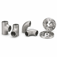 Accesorio de Tubería de Acero Aleado para Alta Temperatura WP22 para Refinerías y Petroquímica, ASTM A234 ASME B16.9, Codo de 90 Grados, Conexión en T Igual, Brida de Cuello de Soldadura