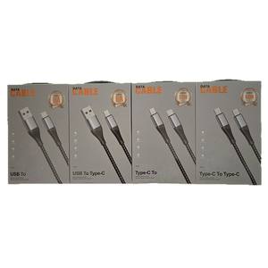Nuevo Cable de Datos USB-C de Carga Rápida PD con Logotipo Personalizado de Fábrica, Cable Trenzado de Punto CTOL de 8 Pines de 0.5-1m para <span class=keywords><strong>iPad</strong></span> - Product Image 1