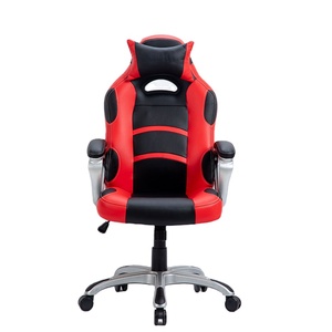 Chaise de jeu personnalisée en cuir PU <span class=keywords><strong>Scorpion</strong></span> noir et rouge avec roues pour joueur de course de bureau - Product Image 2
