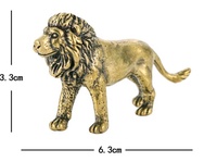 Statue de Lion de Table, décoration de la maison, personnage abstrait, artisanat, décoration nordique, visage d'art
