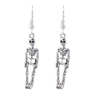 Trendz Europa y los Estados Unidos nueva llegada esqueleto humano pendientes retro pendientes de calavera - Product Image 1