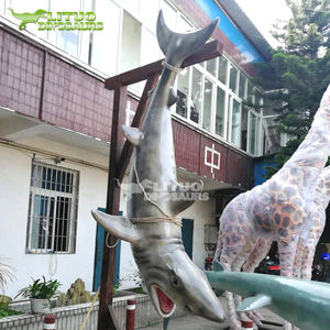 Big Size Fiberglass <strong>Shark</strong> Animal <strong>Sculpture</strong> Marine Life Exhibition - Product Image 2