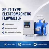 Medidor de Flujo Electromagnético Industrial NOVA con Revestimiento de PTFE, 4 a 20 mA, Modbus RS485