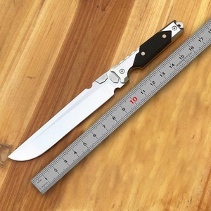 Couteau de poche en acier inoxydable de qualité DIY, couteau tactique de haute qualité, OEM, personnalisable, manche G10, garantie 1 an pour usage industriel - Product Image 6