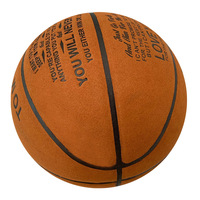 Ballon de basket en cuir de vache véritable, taille 5/6/7, personnalisable, durable, respectueux de l'environnement, pour les sports d'extérieur pour adultes