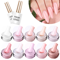 Vernis Gel Base Coat Caoutchouc Soak Off en Gros pour Renforcement des Ongles Naturels Manucure UV LED