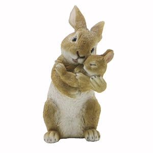 Statua animale decorazione da giardino <span class=keywords><strong>statuetta</strong></span> di coniglio, personalizzato a grandezza naturale simpatico animale <span class=keywords><strong>statuetta</strong></span> di coniglio ornamento - Product Image 5