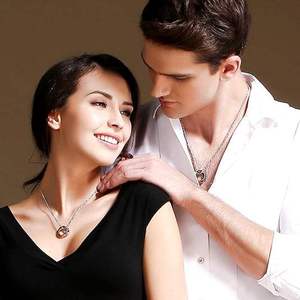Fashion Jewelry <b>Necklace</b> Pendant <b>Necklace</b> Jewelry For Women Fine Jewelry <b>Necklace</b> Stainless Steel <b>Necklace</b> Set Bisutería <b>Couples</b> - Product Image 2