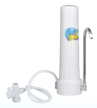 single stage counter top tap faucet water filter ceramic filter