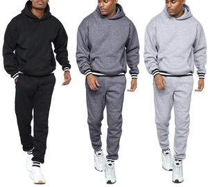 Sweat-shirts à capuche pour hommes, de qualité supérieure, personnalisés, 100 % coton, unis, décontractés, respirants, style uni. - Product Image 1