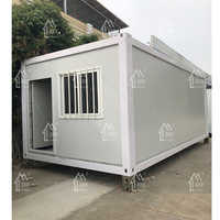 Portable détachable préfabriqué modulaire conteneur en acier maison paquet plat bureau mobile ou unité de stockage