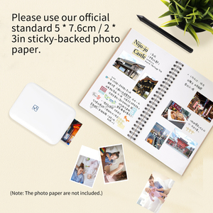 Hprt mt53 Mini Di động Túi Máy in ảnh xách tay ban đầu ZINK 2*3 inch màu dính dính giấy ảnh AR ngay lập tức nhỏ gọn - Product Image 4