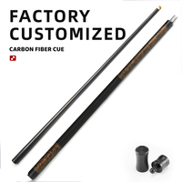 TAVON Vente en gros de queues de billard personnalisées en fibre de carbone 100%, texture 3K, fabrication OEM ODM
