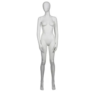 महिला कपड़े प्रदर्शन मॉडल पुतला सफेद रंग फैशन पुतलों
