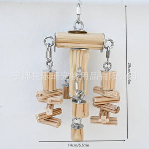 Juguete para masticar, jaula resistente a mordeduras, regalos de decoración, jaula de juguete para loros, juguete colgante para Guacamayos, periquitos, conures, periquitos, cacatúas - Product Image 2