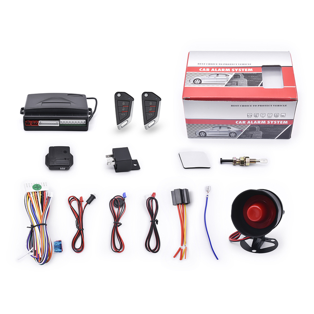 Car Finding Car Alarms Anti-theft One Way Car Alarm Security System Kit for South America