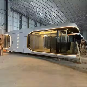 Vente chaude Maison Modulaire De Luxe Préfabriqué Minuscule <span class=keywords><strong>Espace</strong></span> <span class=keywords><strong>Micro</strong></span> Famille Capsule Maison Avec Plus Grand <span class=keywords><strong>Espace</strong></span> - Product Image 5