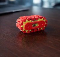 Jouet anti-stress créatif imprimé en 3D, portable, en PLA, personnalisable, achat en gros, modèle 3D haute précision