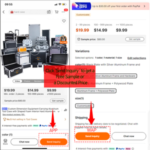 Nhà Máy Trực Tiếp Tùy Chỉnh <span class=keywords><strong>2</strong></span> Hàng Phân Loại Thẻ Tấm Trường Hợp Nhôm Trường Hợp Mẫu Với Rõ Ràng Acrylic Nắp Cho Thể Thao Kinh Doanh Thẻ - Product Image 6