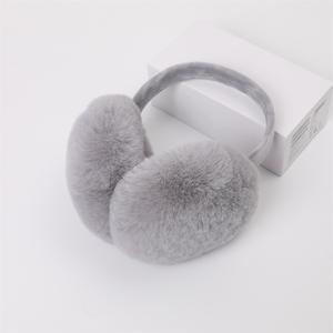 फैशनेबल प्लश फोल्डेबल गर्म और आरामदायक सर्दियों प्यारा इयरमफ - Product Image 2