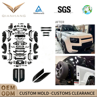 Kit carrosserie complet OCTA 1:1 pour Defender L663 90/110 (2020-2025), conversion facelift pare-chocs avant et arrière, ailes, calandre