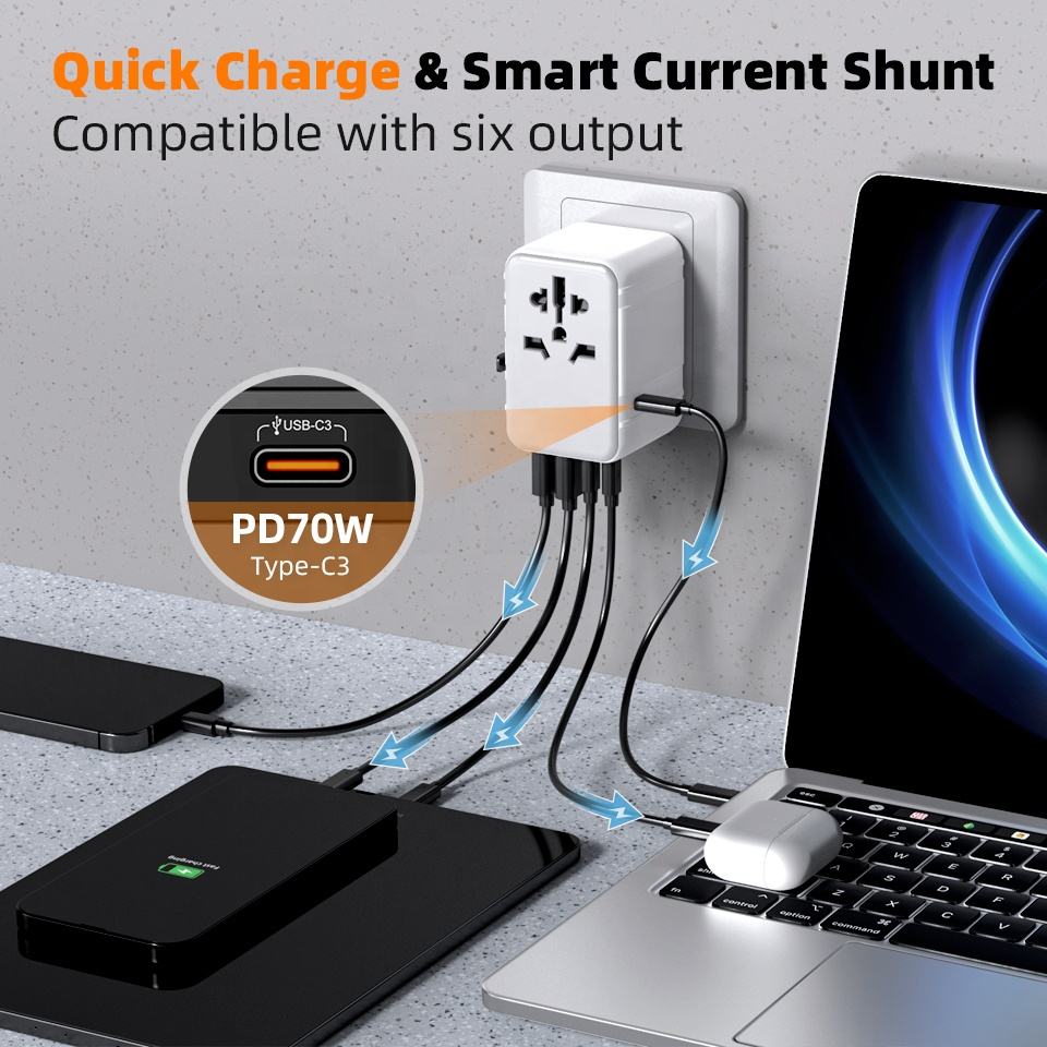 4x Adattatore Di Alimentazione 1A Caricatore Da Parete Casa - Foto 10