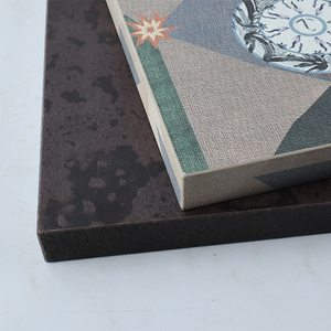 Arte da Parete Geometrica <span class=keywords><strong>su</strong></span> Tela con Supporto in <span class=keywords><strong>MDF</strong></span>, Decorazione Murale di Alta Qualità e Durevole per Soggiorno e Camera da Letto - Product Image 5