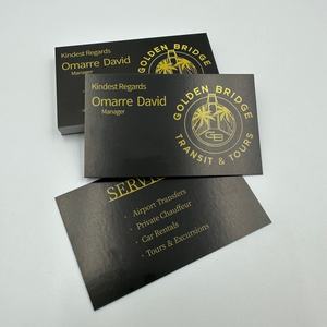 Многоразовая современная черная визитная карточка 90x55 мм, 350 г/м², класса люкс, для промоакций и посещений компаний, с возможностью индивидуального дизайна, черная, из Китая - Product Image 3