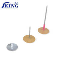 Ancrages d'isolation IKING pour l'installation de revêtements de conduits, attaches robustes
