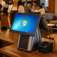 Quiosco de Autoservicio Masung Android con Pago por Código QR e Impresora de Recibos para Pago de Facturas, Pedidos y ideal para hoteles