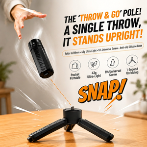 Mini trépied flexible en forme de pieuvre, support portable pour caméra d'action sportive, compatible avec DJI Osmo Action / Smartphone - Product Image 2