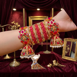 Luxury Fancy Stainless Steel Bangles Set Women Traditional Bohemian Geometric <b>Wedding</b> Elegant Hand Accessories Eco-Friendly Gift - Product Image 3