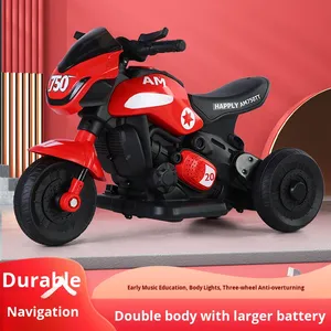 Ricaricabile motocicletta elettrica per bambini telecomando in plastica con batteria inclusa - Product Image 2