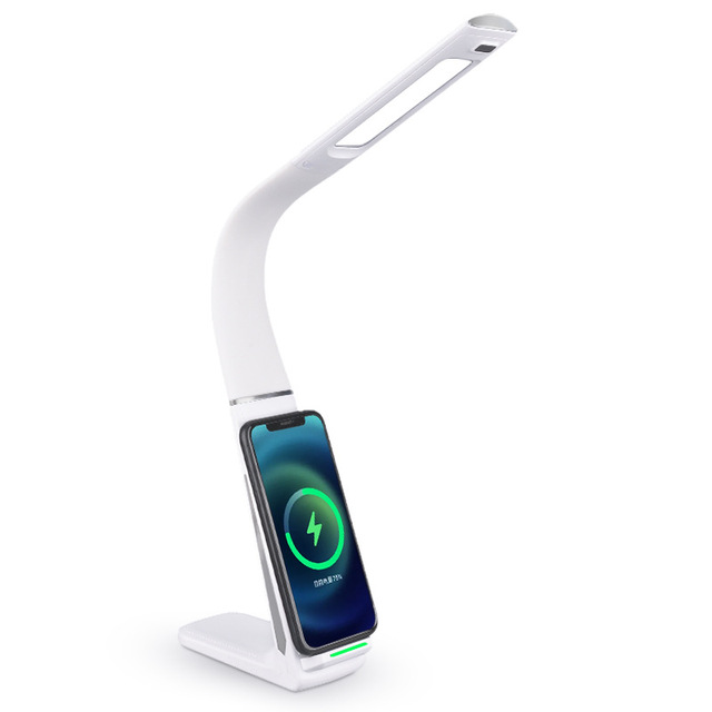 Smart Gadget Gift Set Led Desk Lamp with Wireless Charger Table Lamp Gadgets Electronic Innovative Gift Item